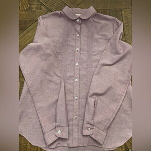 Vintage Wrangler Lavender Button-Up Shirt
